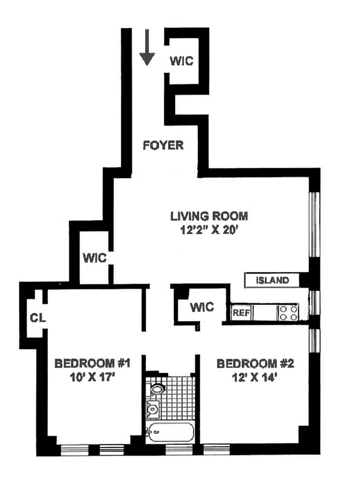 Floorplan for 325 West 45th Street