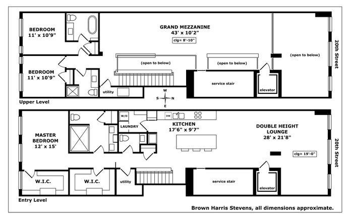 Floorplan for 40 East 20th Street, 5/6