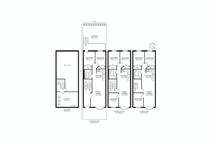 Floorplan for Investor Dream In Crown Heights 