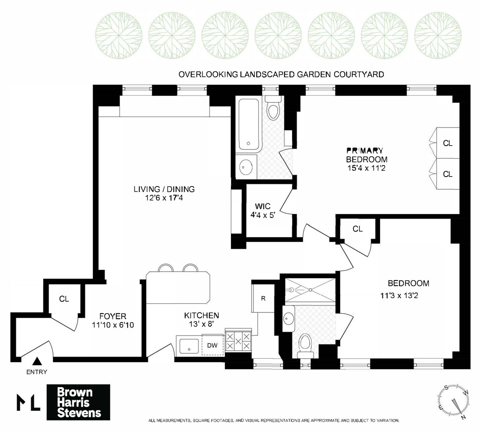 Floorplan for 18 West 70th Street, 2D